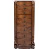 Walnut Wood Jewelry Armoire Stand - Your Jewelry's New Home! 💍🏡