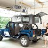HARKEN Jeep Hardtop Garage Storage Hoist with Bonus 6 T Knobs
