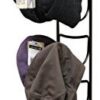 Wall Mount Rack - Multi-Purpose Organizer for Towels, Hats, and Wine Bottles