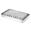 Modern Decorative Metal Guest Hand Towel Storage Tray Dispenser
