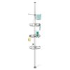 Simplehuman Tension Shower Caddy, Stainless Steel + Anodized Aluminum