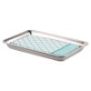 Metal Storage Organizer Tray for Bathroom Vanity Countertops
