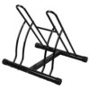 OneTwoFit Bike Racks 2-Bike Floor Stand Bicycle Cycle Stand Garage Bicycle Storage