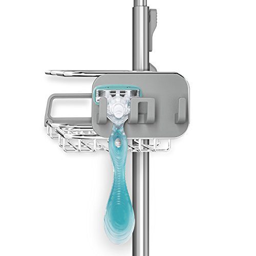 Simplehuman Adjustable Shower Caddy XL, Stainless Steel