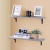 Wall Mounted Floating Shelves, Set of 2