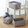 TheWarmHome Storage Bins Baskets for Shelves|Fabric Storage Bins