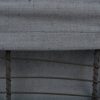 DII Vintage Grey Wire Basket Removable Fabric Liner, Set of 3, Gray