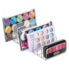 Clarity Vertical Plastic Palette Organizer for Storage of Cosmetics