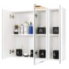 HOMFA Bathroom Wall Mirror Cabinet 27.6"