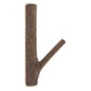 Pack of 4 Vintage Real Wood Tree Branch Wall Hook,Rustic Decorative Wood