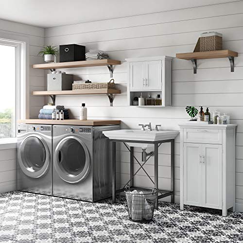 RiverRidge Somerset Collection Two-Door Wall Cabinet, White