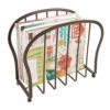 Decorative Metal Wire Magazine Holder, Organizer