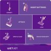 Swiffer Wetjet Hardwood Mop Pad Refills for Floor Mopping and Cleaning
