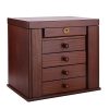 Rowling Extra Large Wooden Jewelry Box - Elegant Storage Solution for Your Precious Jewelry Collection!