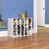 ClosetMaid 8983 Stackable 15-Unit Organizer, White
