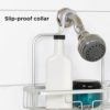 Zenna Home NeverRust Rustproof Aluminum Shower Caddy, Satin Chrome