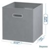 Foldable Fabric Cube Baskets