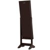 LANGRIA Lockable Jewelry Cabinet Jewelry Armoire with Mirror Jewelry