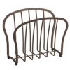 Decorative Metal Wire Magazine Holder, Organizer