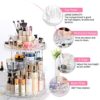 360-Degree Rotating Adjustable Multi-Function Acrylic Cosmetic Storage