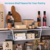 Declutter Instantly: Under Shelf Basket for Pantry & Closet Storage