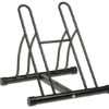 CASTOOL Two Bicycle Rack Bike Stand Cycling Rack Floor Storage Organizer