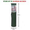 ProPik Gift Wrapping Paper Storage Organizer Bag, Store Up to 24 Rolls 40 Inch