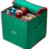 Holiday Ornaments, Adjustable Dividers, Zippered Closure