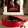 Zober Christmas Holiday Wreath Storage Bag - Premium 600D Oxford