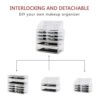 Grid Stackable Cosmetic Makeup Storage Cube Organizer