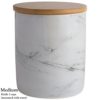 DII White Marble Ceramic Canister Set/3
