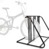 Steel Bike Rack Stand - Floor Mount Bicycle Parking Storage for 1-6 Bikes