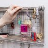 Buttercup Rustic Jewelry Organizer with Bracelet Rod Wall Mounted