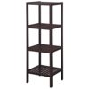 Bamboo Bathroom Shelf Stand 4-Tier
