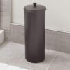 InterDesign Kent Plastic Toilet Tissue Roll Reserve Bathroom