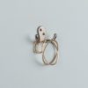 Franklin Brass FBDPRH5-MN-C Double Prong Robe Hook 5-Pack Matte Nickel