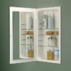 Cove Single-Door Recessed Mount Frameless Medicine Cabinet
