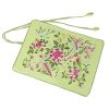 Jewelry Roll,Travel Jewelry Roll Bag,Silk Embroidery Brocade Jewelry Organizer