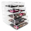 Cosmetics Makeup and Jewelry Big Storage Case Display
