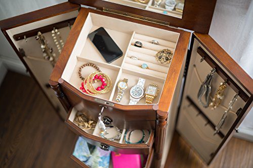 Hives and Honey Robyn Jewelry Armoire: Preserve Your Treasures in Timeless Elegance! 💍🌟