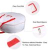 Christmas Wreath Storage Bag - Xmas Large Wreath Container