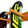 Timber Ski Wall Rack - 4 Pairs of Skis Storage - Wood Home & Garage