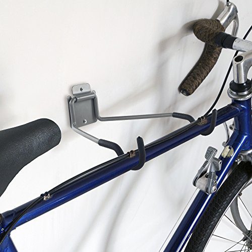 Stalwart 75-ST6016 Bike Rack Wall Hook, Wall Mount Flip-Up Bike Storage