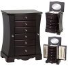 Handcrafted Wooden Jewelry Box: Your Elegance Organizer
