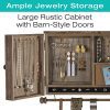 Jewelry holder for Necklaces, Earings, Bracelets, Ring Holder, and Accessories