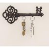 Decorative Wall Mounted Key Holder | Vintage Key with 3 Hooks
