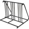 TMS Hd Steel 1-6 Bikes Floor Mount Bicycle Park Storage Parking Rack Stand 2 3 4 5