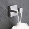 Nolimas Bath Towel Hook SUS 304 Stainless Steel Square Clothes Towel