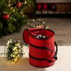 ZOBER Premium Christmas Light Storage Bag - with 3 Metal Reels