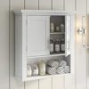 RiverRidge Somerset Collection Two-Door Wall Cabinet, White